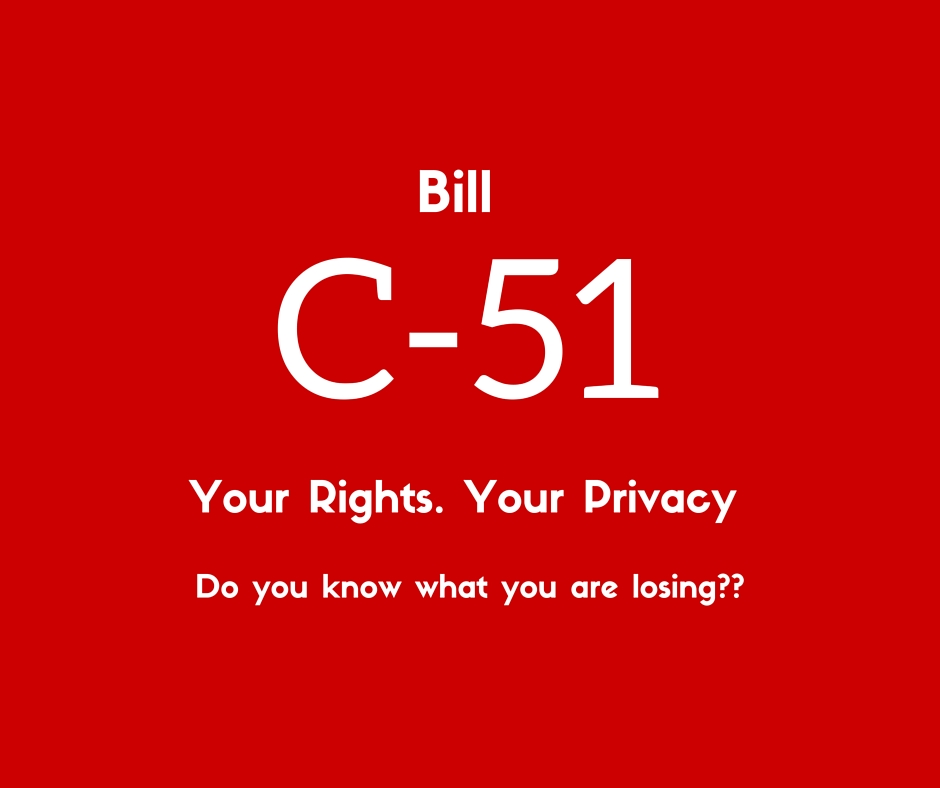 BillC-51 Do you know what you're losing